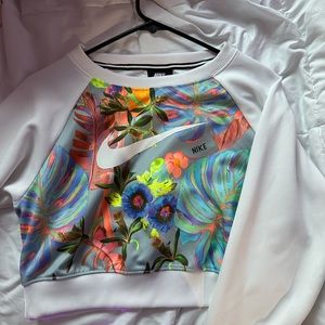 Nike Floral Sweatshirt